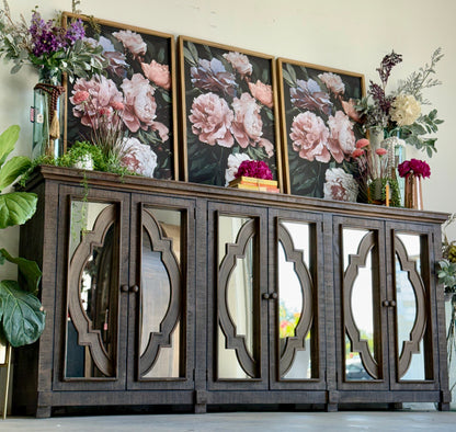 Morgan 6 Door Console-Honeywood