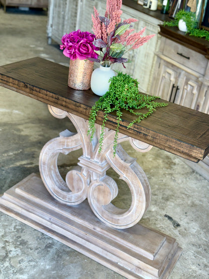 Harp Entryway-Soft Drift/Honeywood