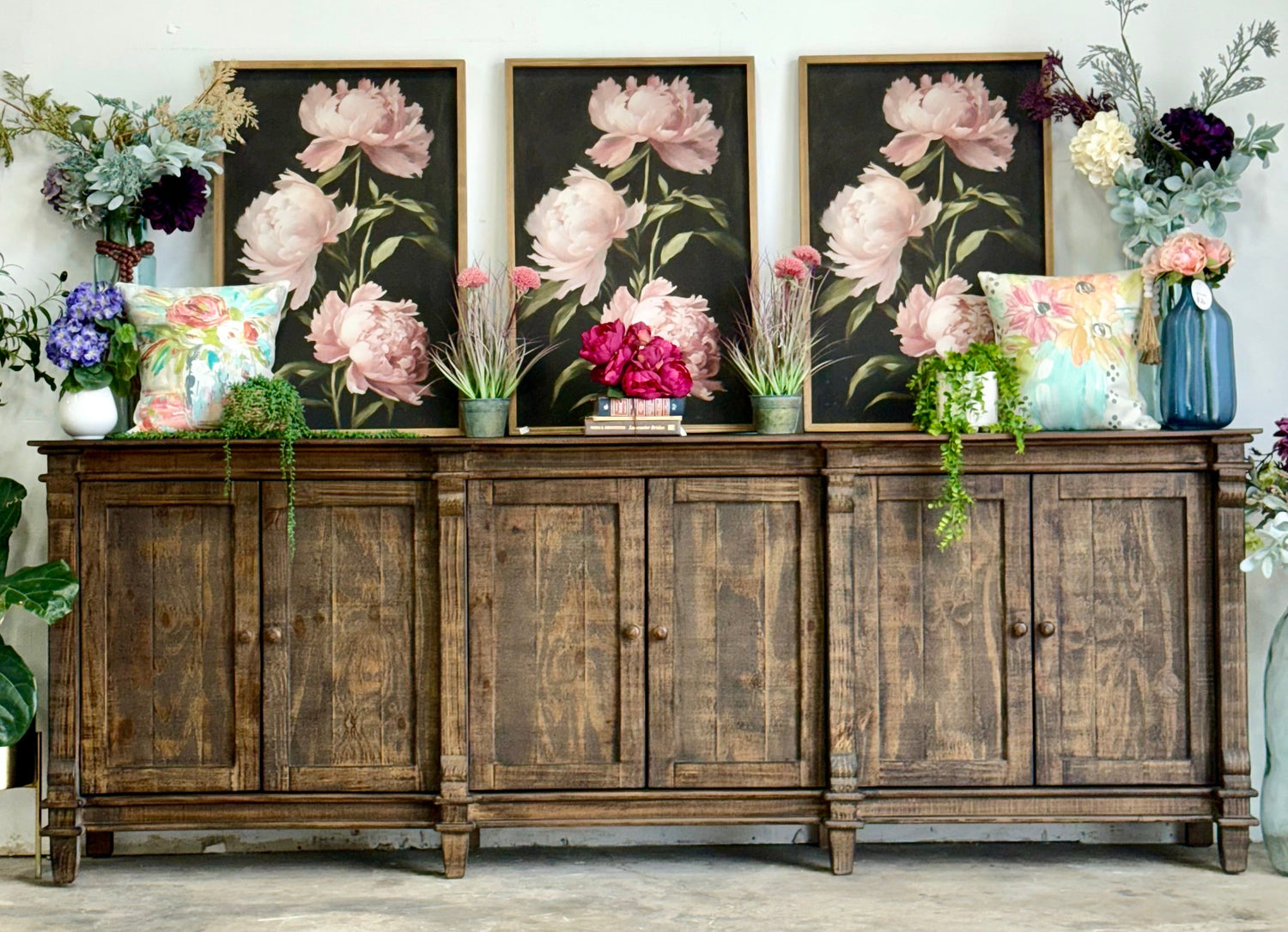 Allison 108" 6 Door Console-Honeywood™