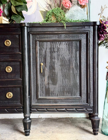 Juliette Console-Black/ Gold