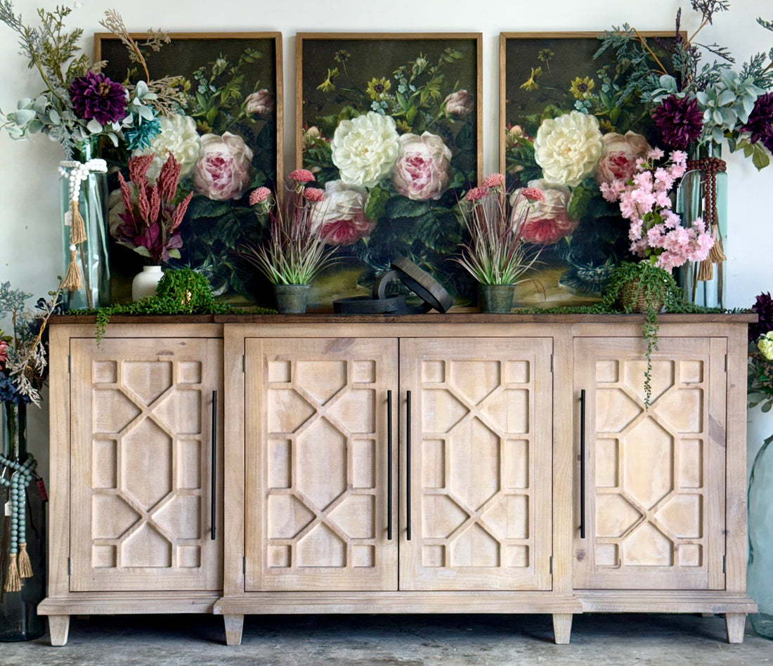 Michelle Console-Soft Drift/Honeywood