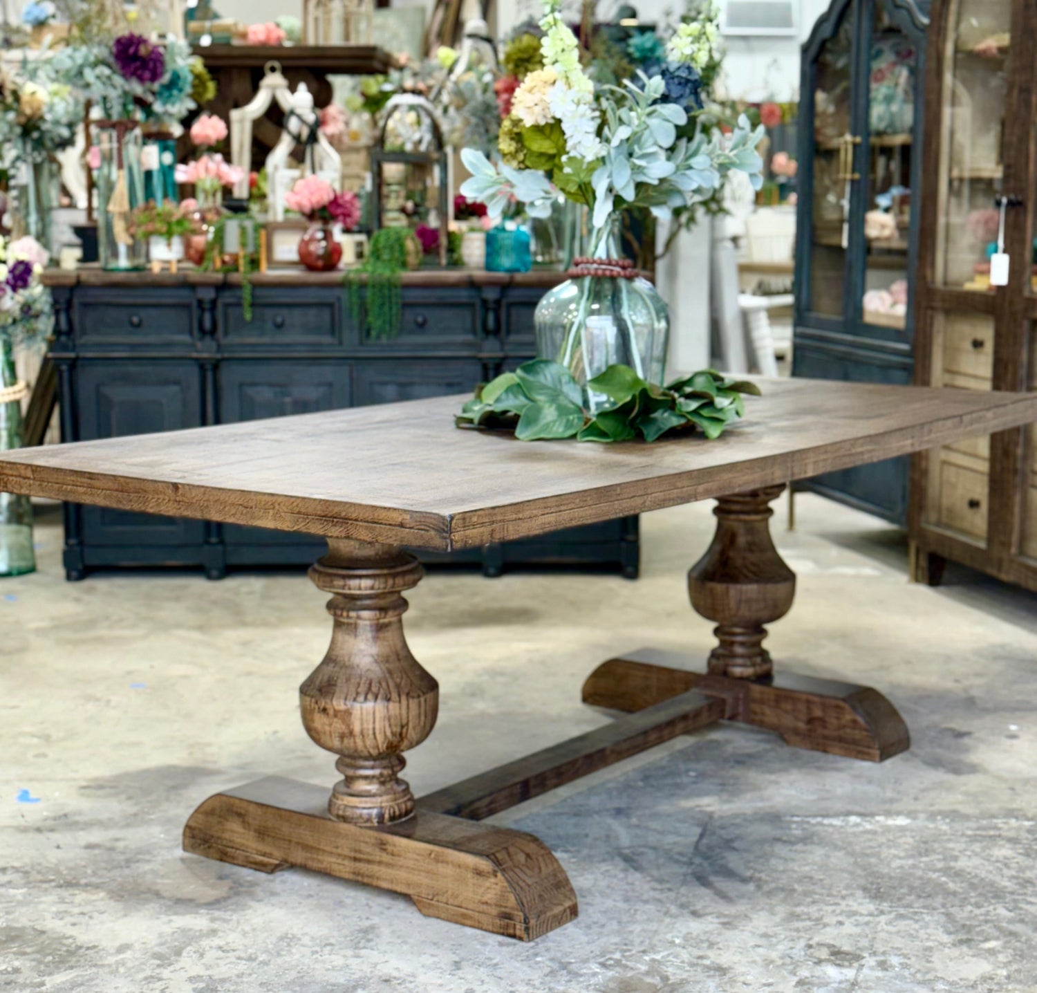 Hannah 7 Foot Dining Table Set With Chairs-Honeywood™