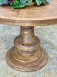 Clara 47" Round Dining Table-Timber