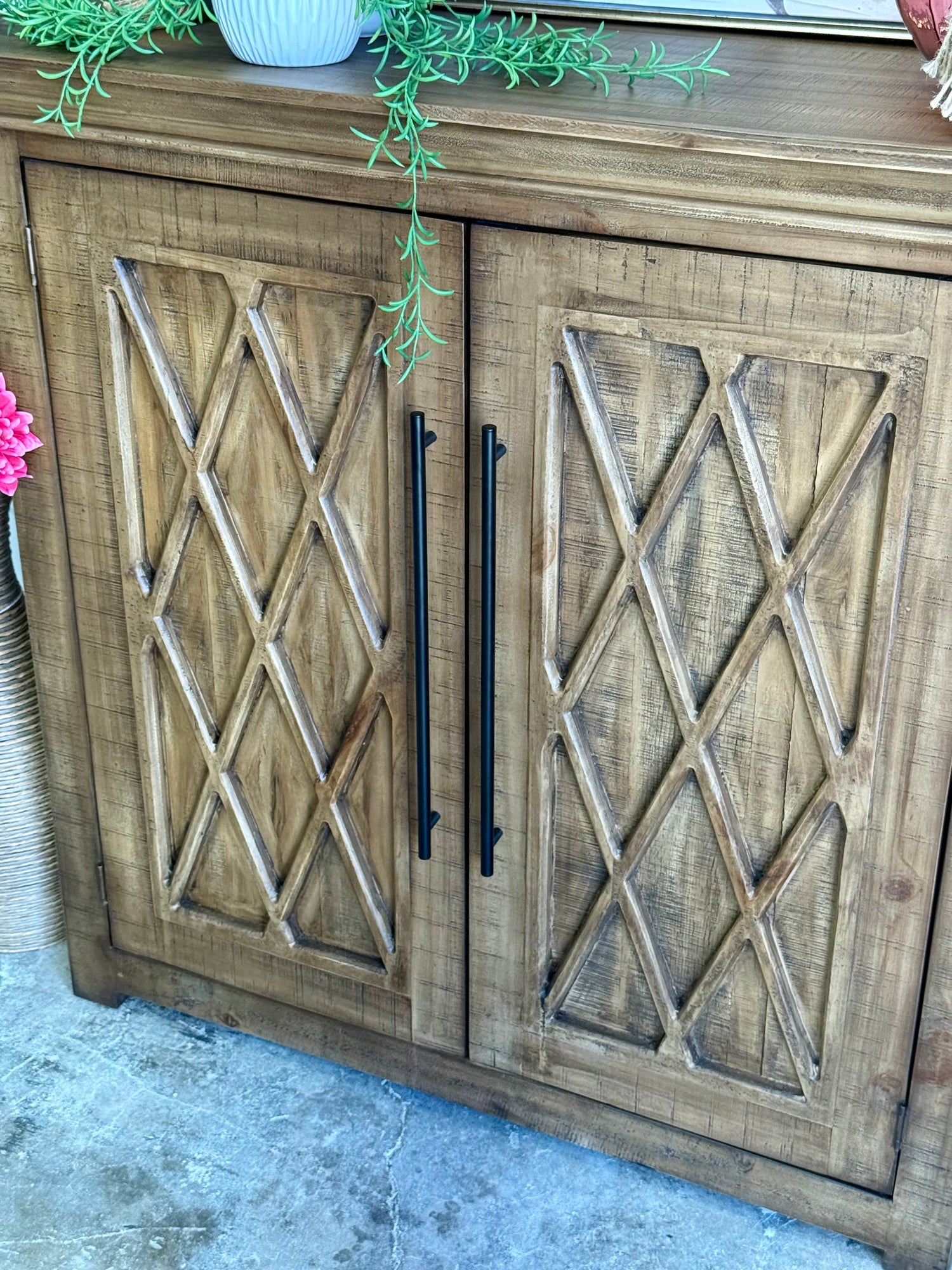Grace 2 Door Cabinet-Timber