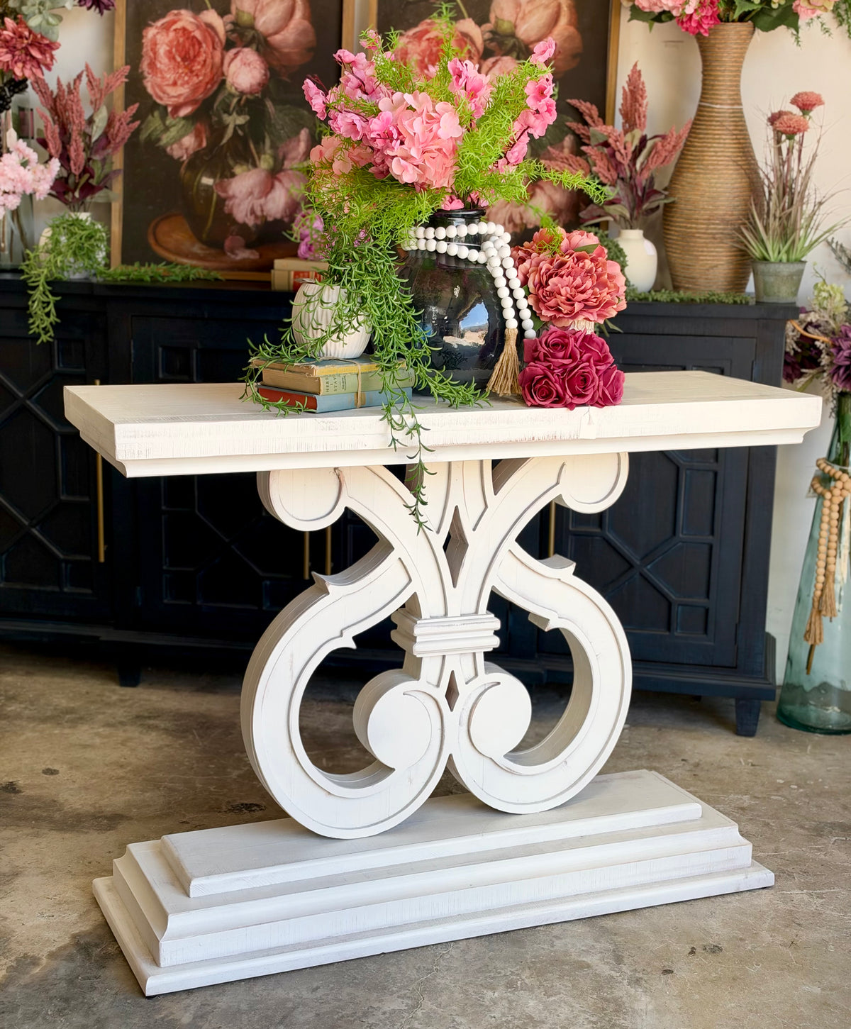 Harp Entryway-Frosted Linen