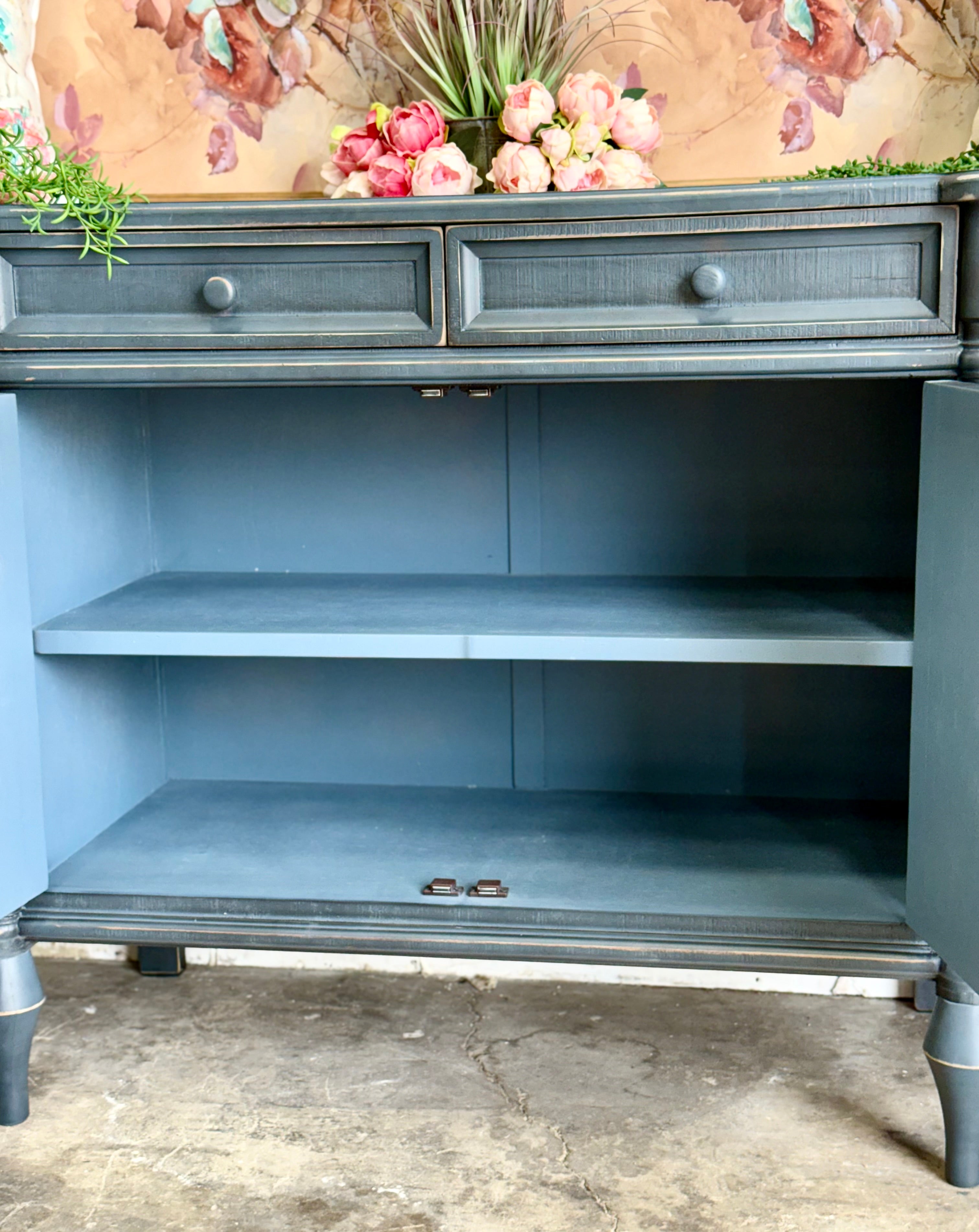 Celine 4 Door Console-Blue Haze™