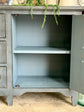 Cora Console-Blue Haze/Gold