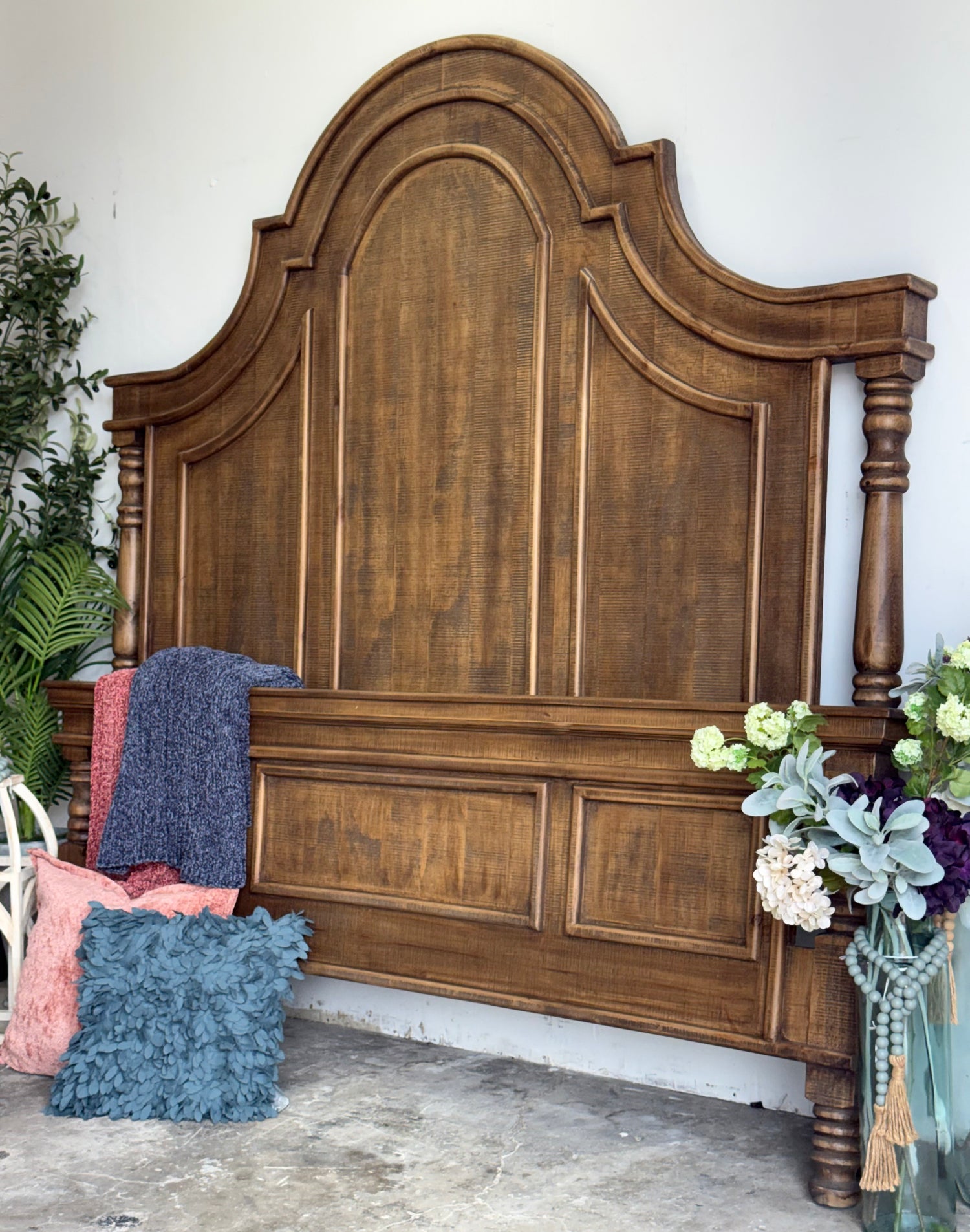 Madison King Bed-Timber