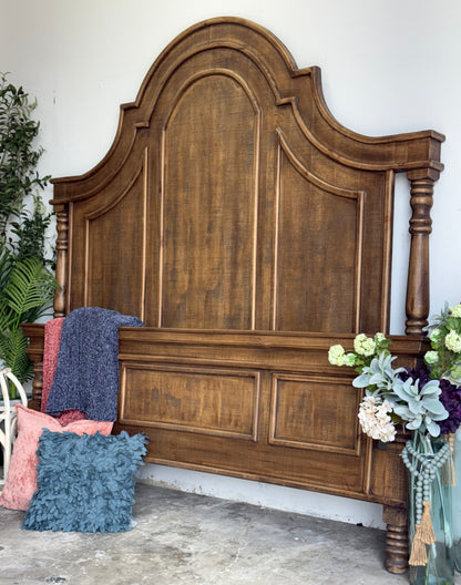 Madison King Bed-Timber