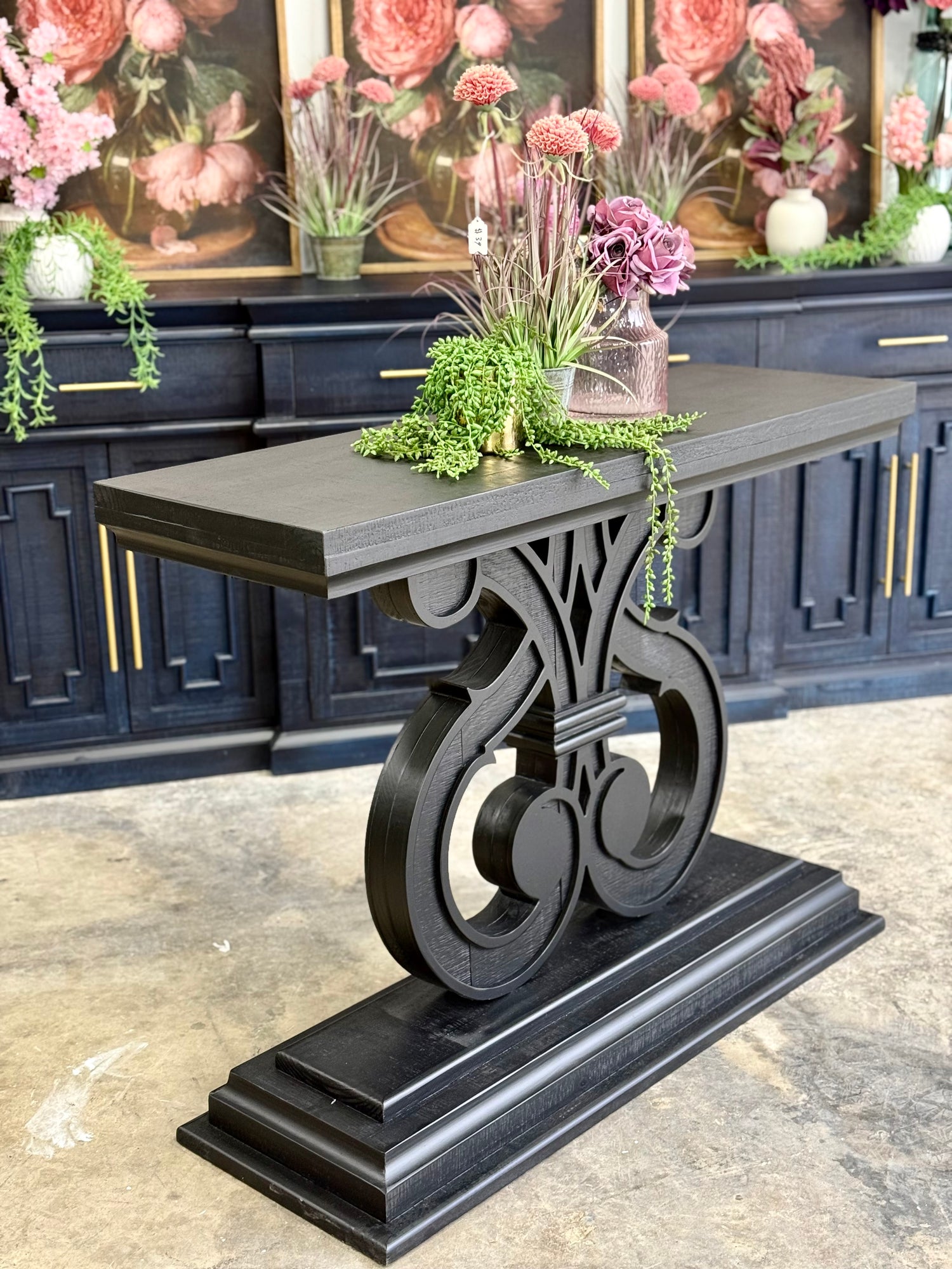 Harp Entryway-Black