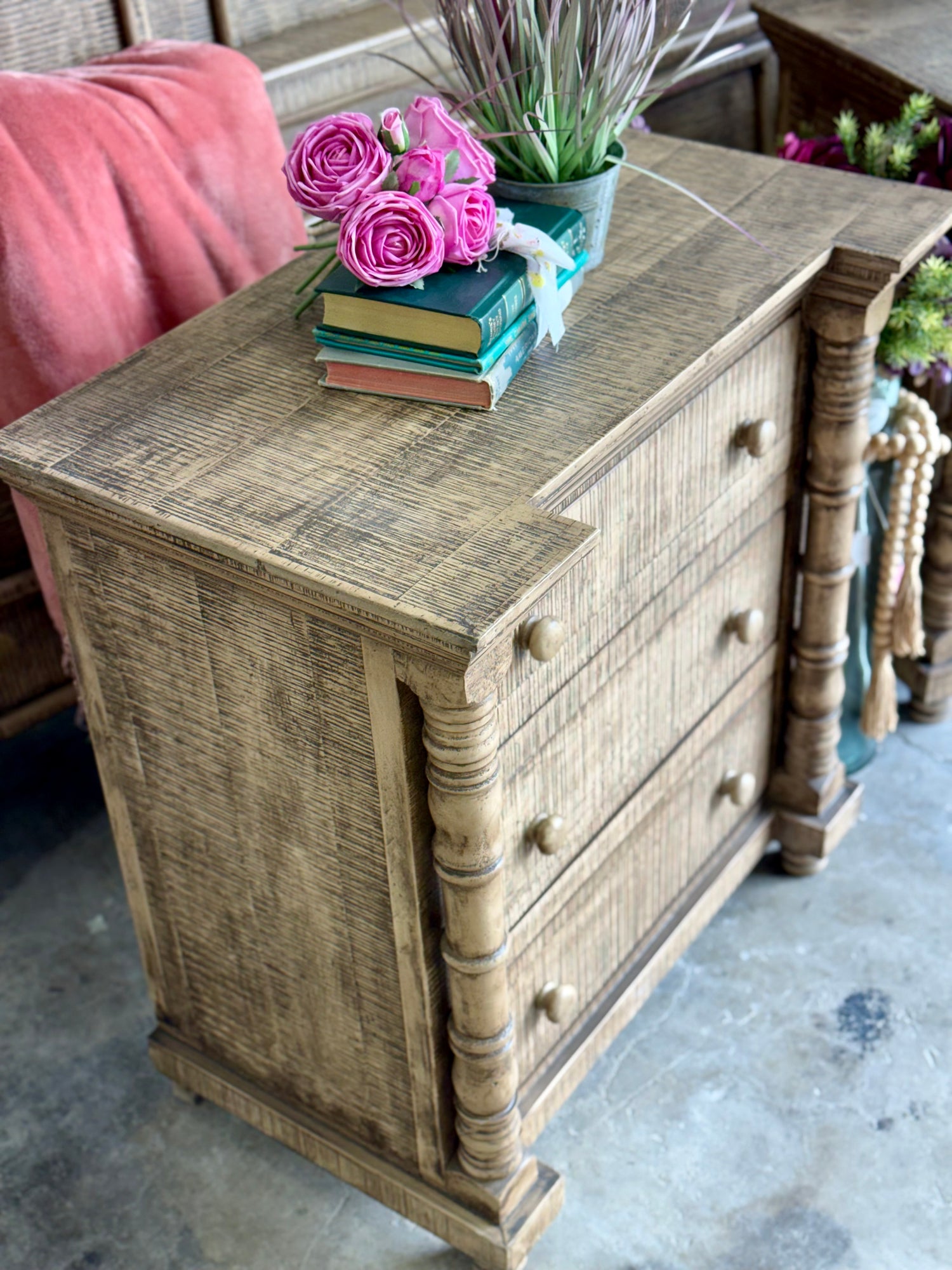 Madison Nightstand-Sandstone