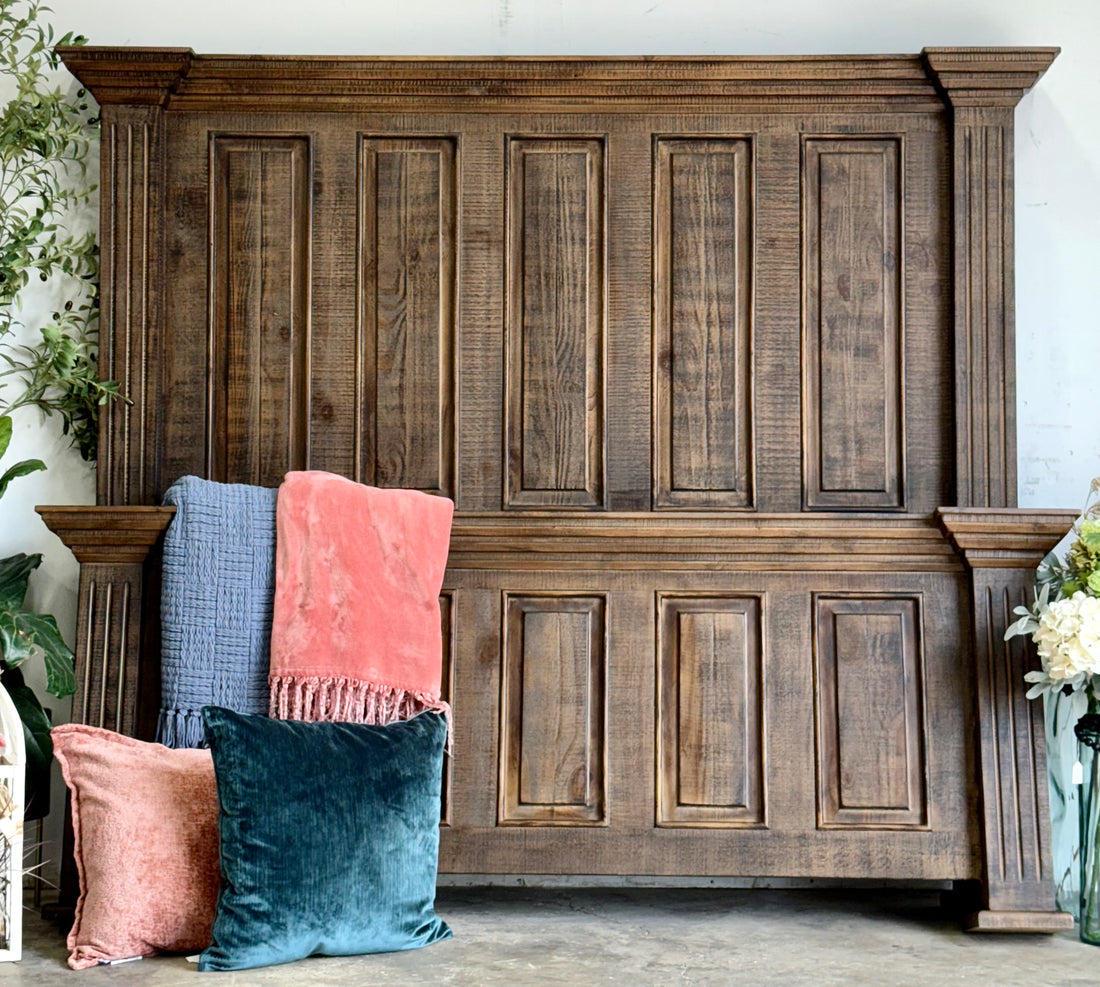 Charlotte King Paneled Bed-Honeywood™