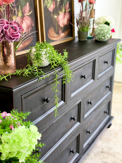 Adele Dresser-Handrubbed Black