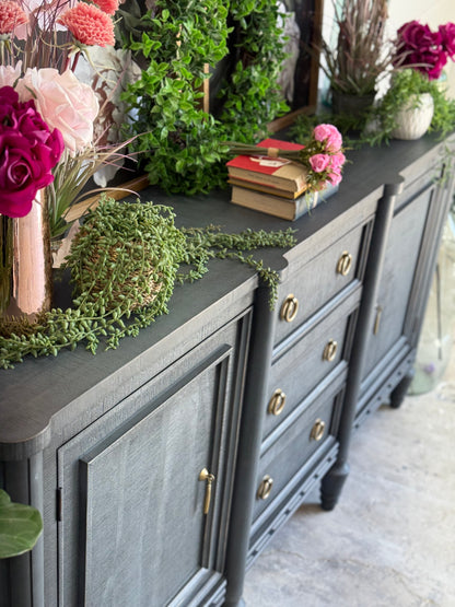 Juliette Console-Blue Haze™/Gold