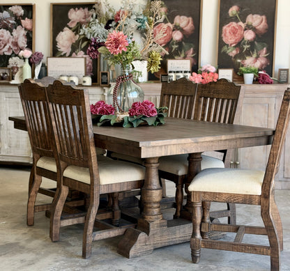Ella 76" Dining Table Set With Chairs-Honeywood™
