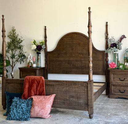 Willow King 4 Poster Bed-Honeywood™