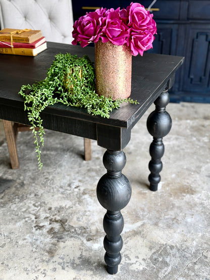 Sophie Desk-Handrubbed Black