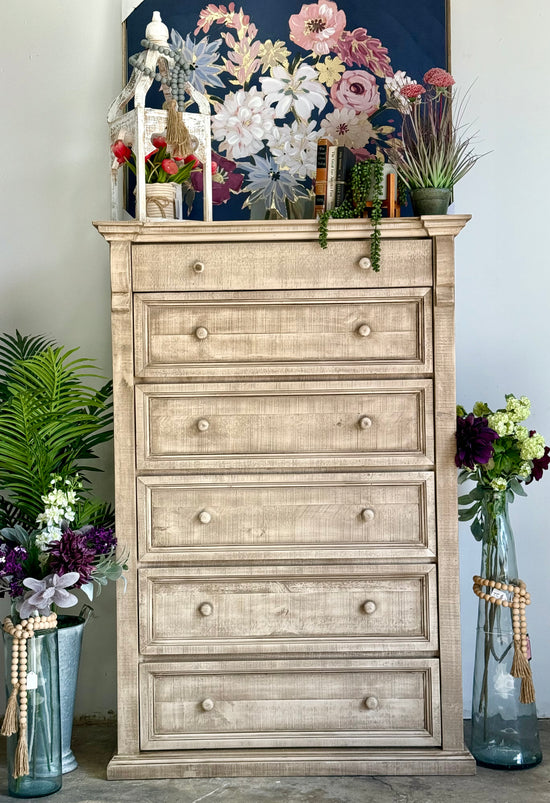 Jasmine Chest of Drawers-Dove