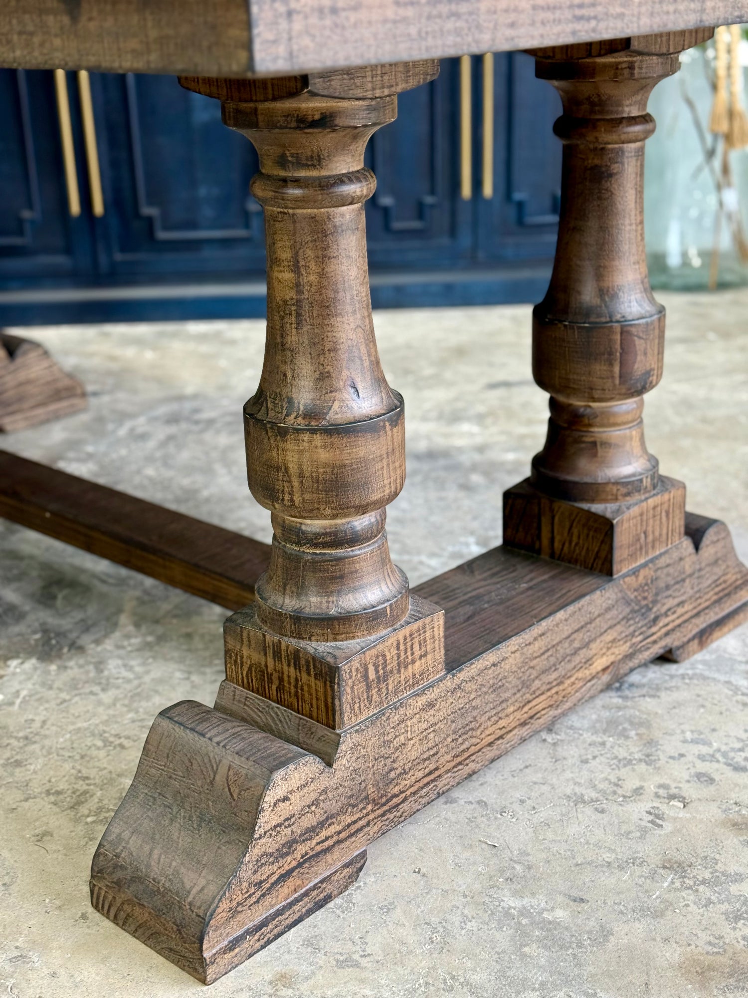 Ella 76" Dining Table With 6 Chairs-Honeywood™