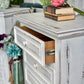 Charlotte 4 Drawer Oversized Nightstand-Whisper White