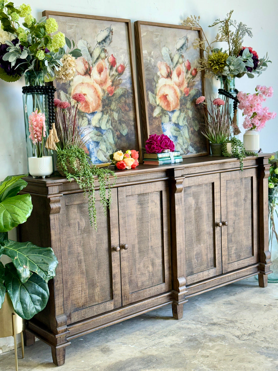 Allison 4 Door Console-Honeywood™