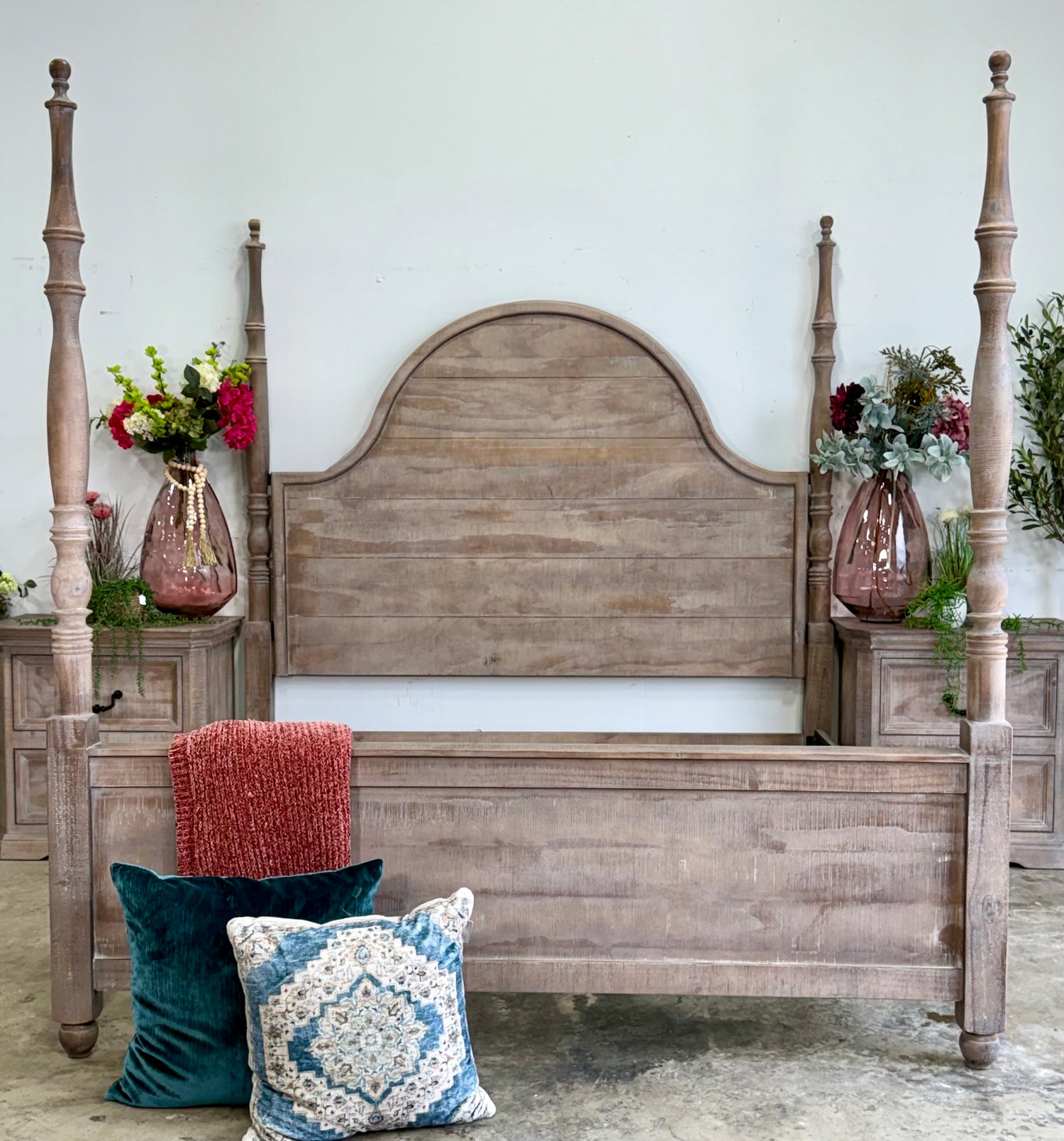 Willow King 4 Poster Bed-Soft Drift™