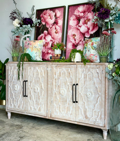 Celeste 4 Door console- Soft White