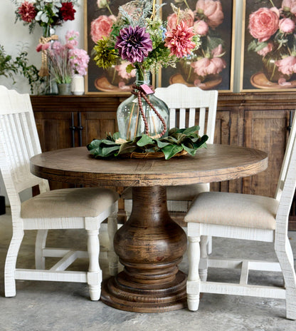 Clara 47" Round Dining Table-Honeywood™