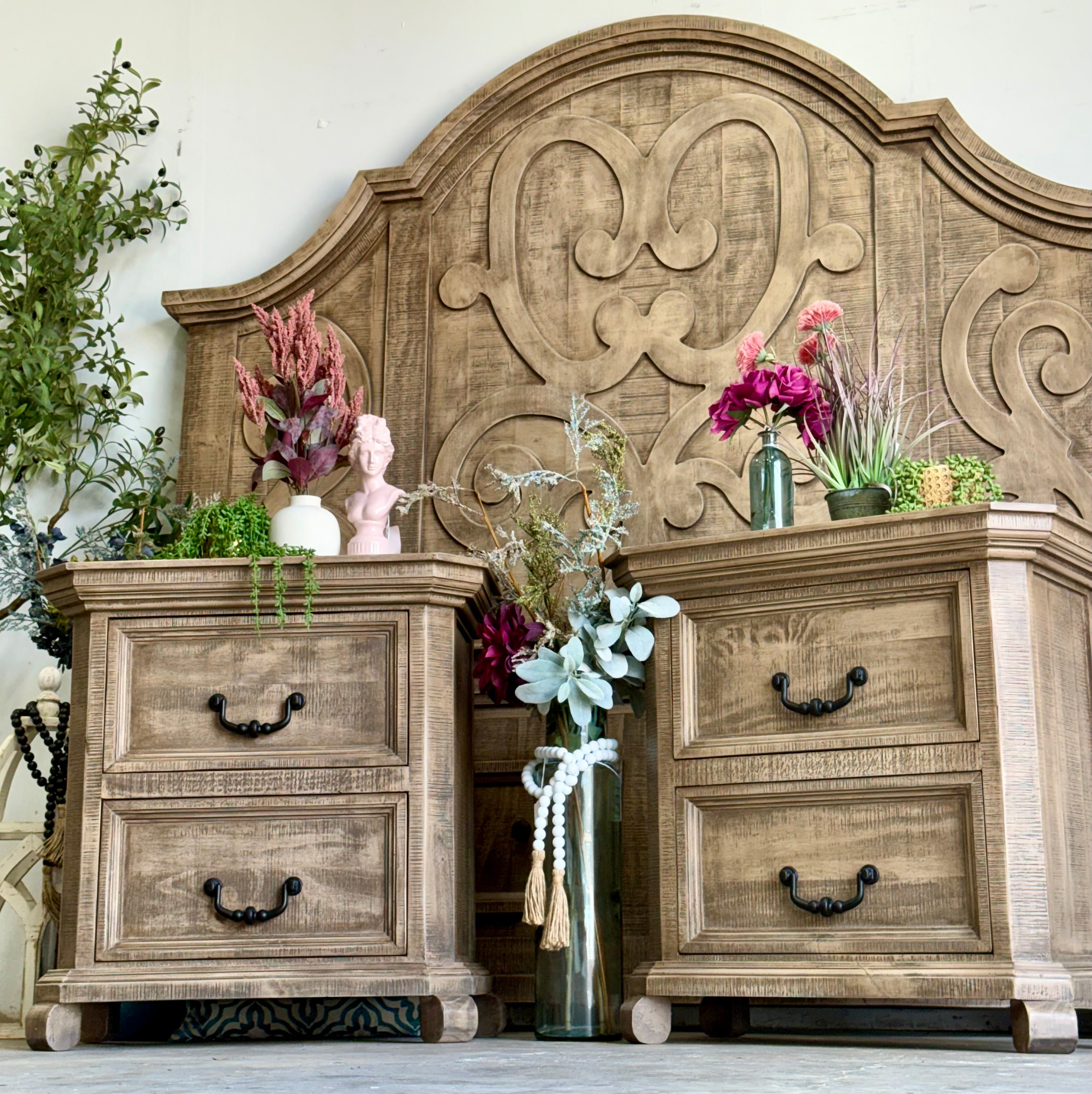 Harper Nightstand- Sandstone