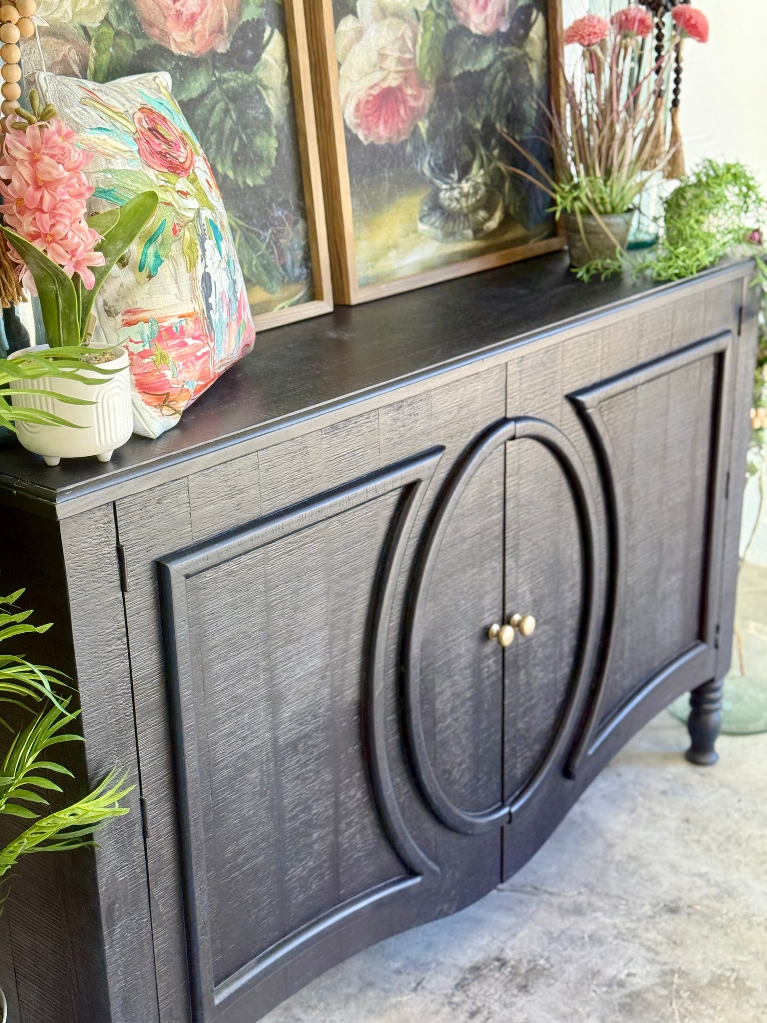 Natty Console- Midnight Blue