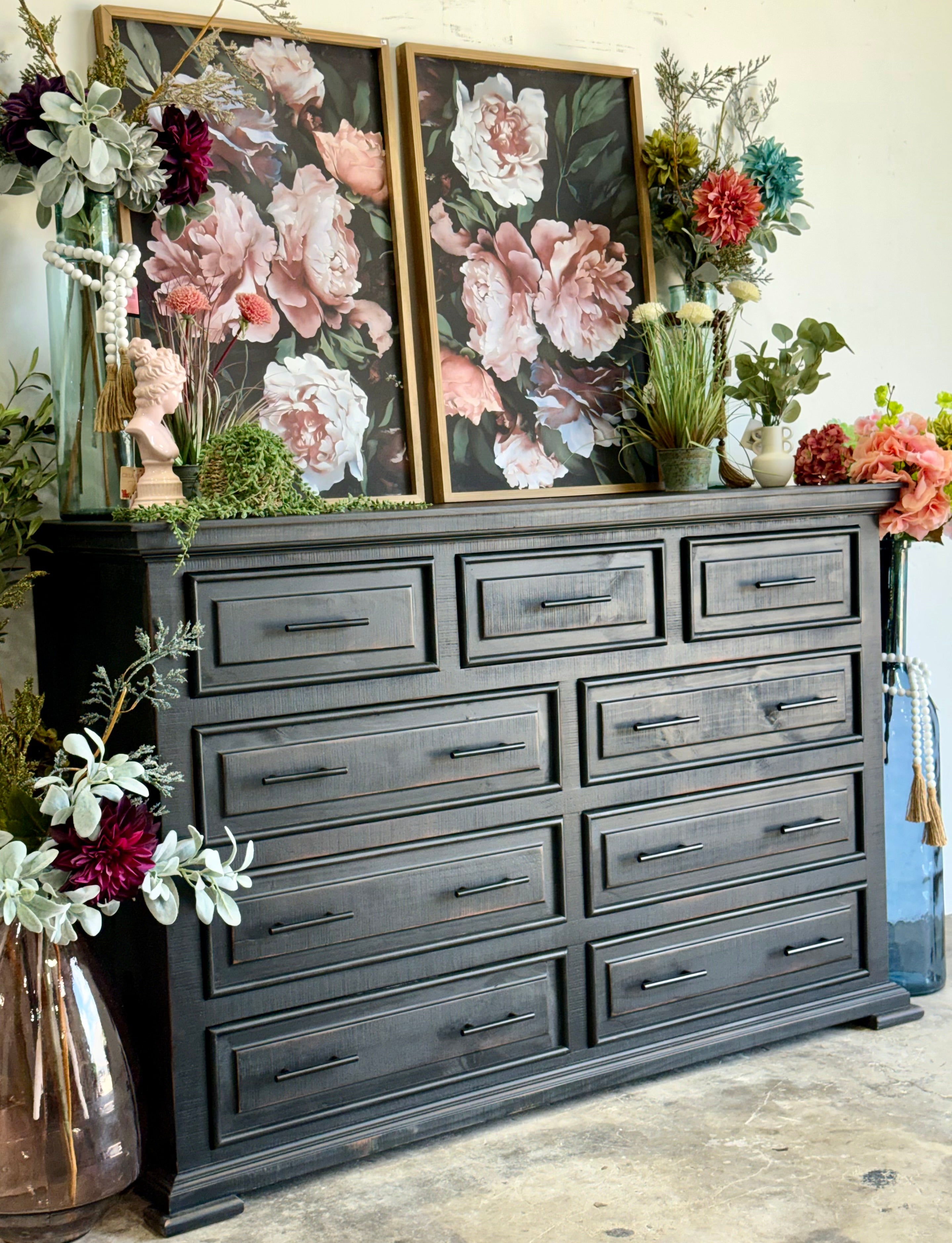 Jessica Dresser- Handrubbed Black