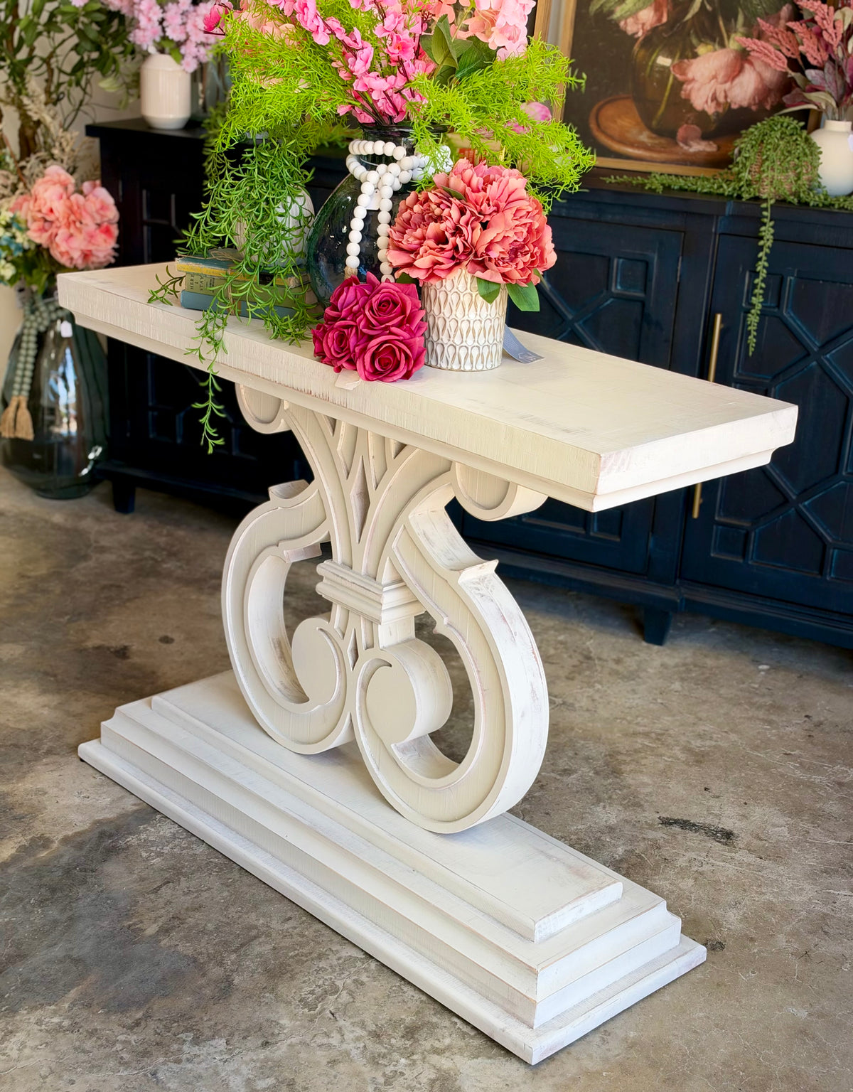 Harp Entryway-Frosted Linen