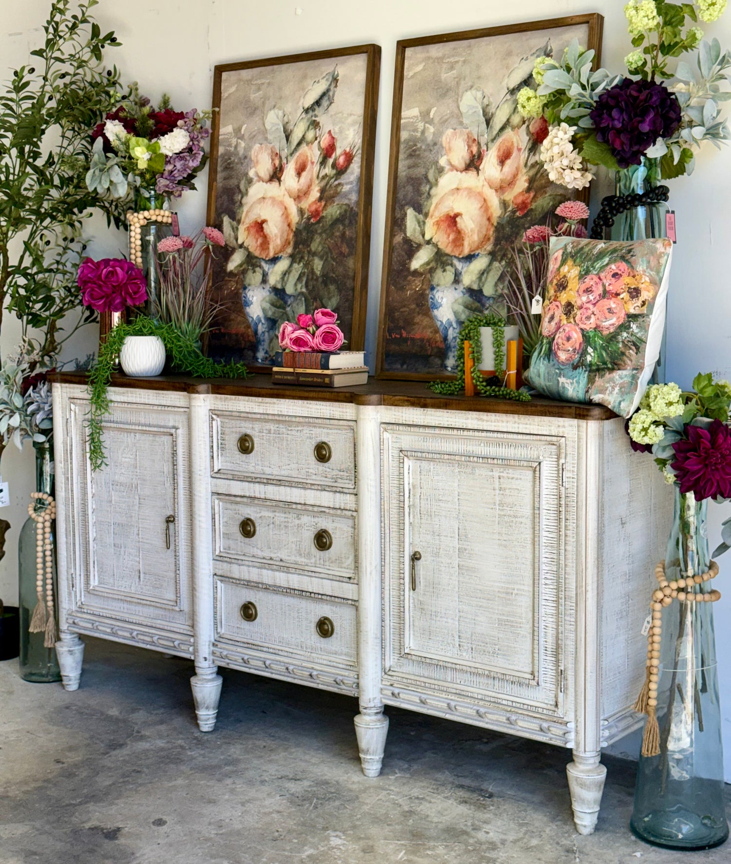 Juliette Console-Toasted Wheat/Honeywood™