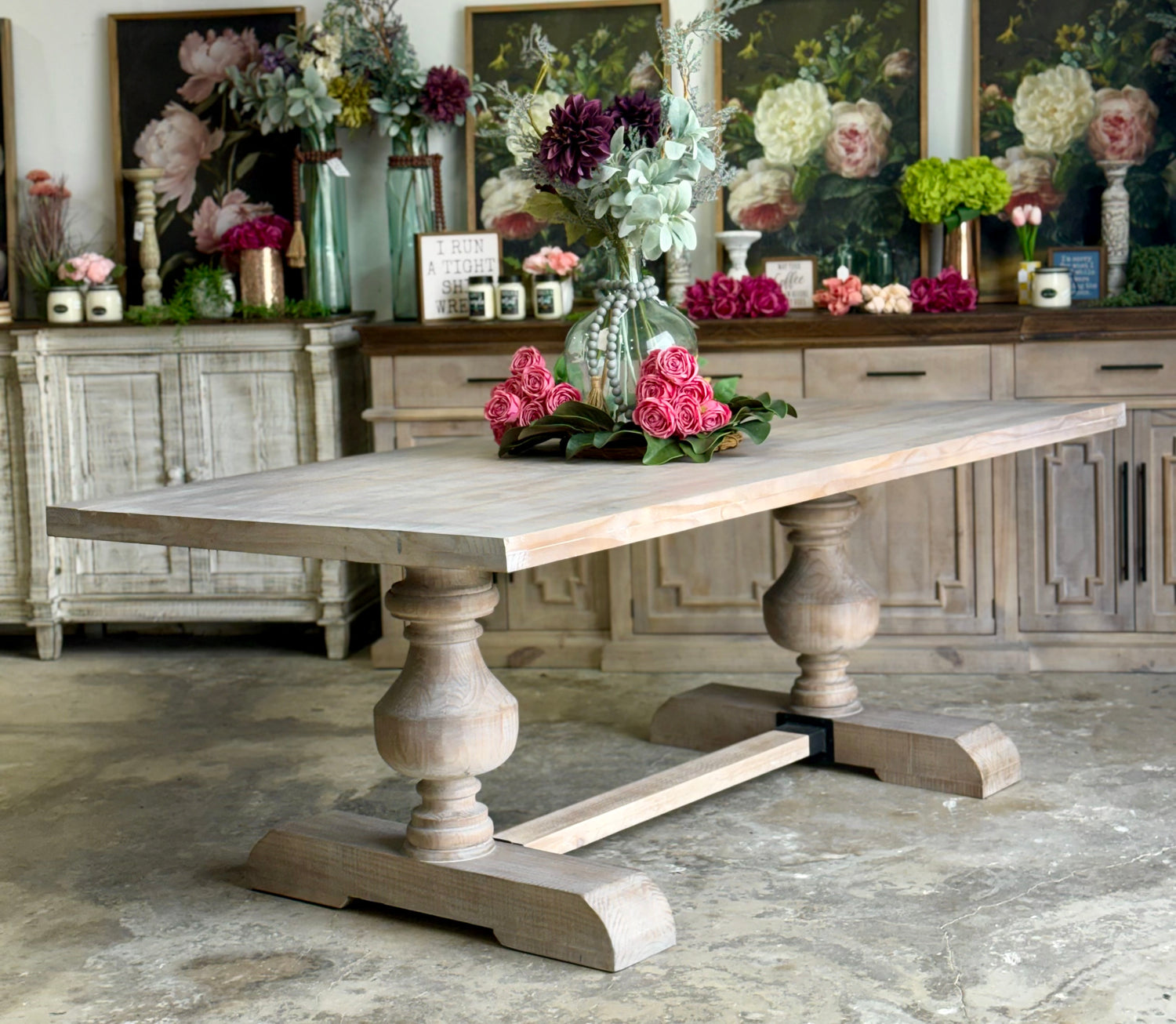 Hannah 7 Foot Dining Table-Soft Drift™