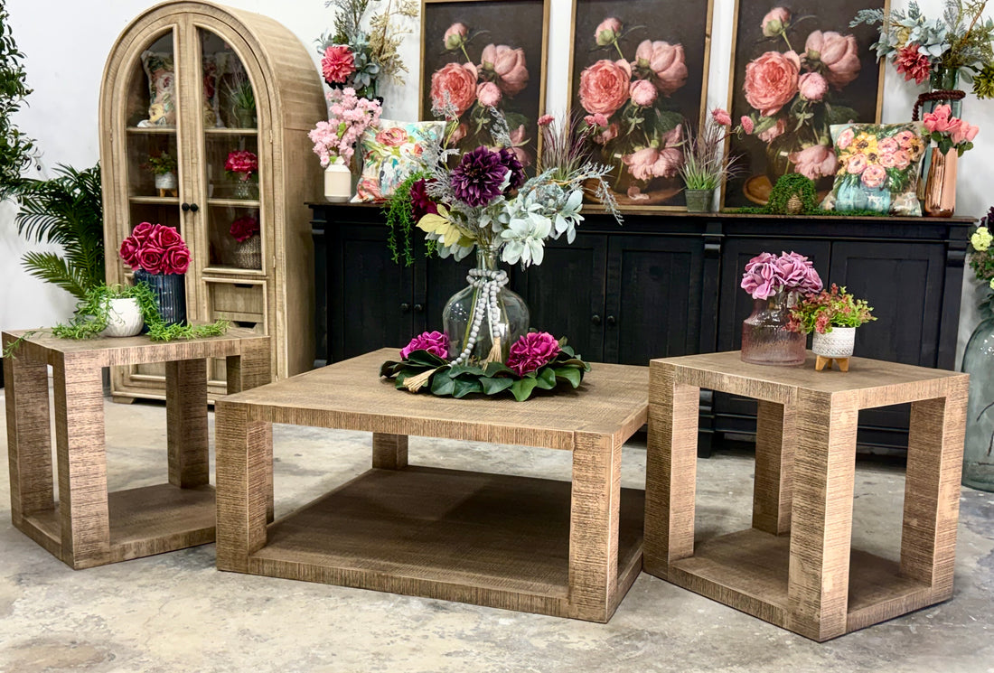 Bella Side Table-Sandstone