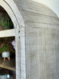 Rose Domed Vitrine-Toasted Wheat/Cappuccino