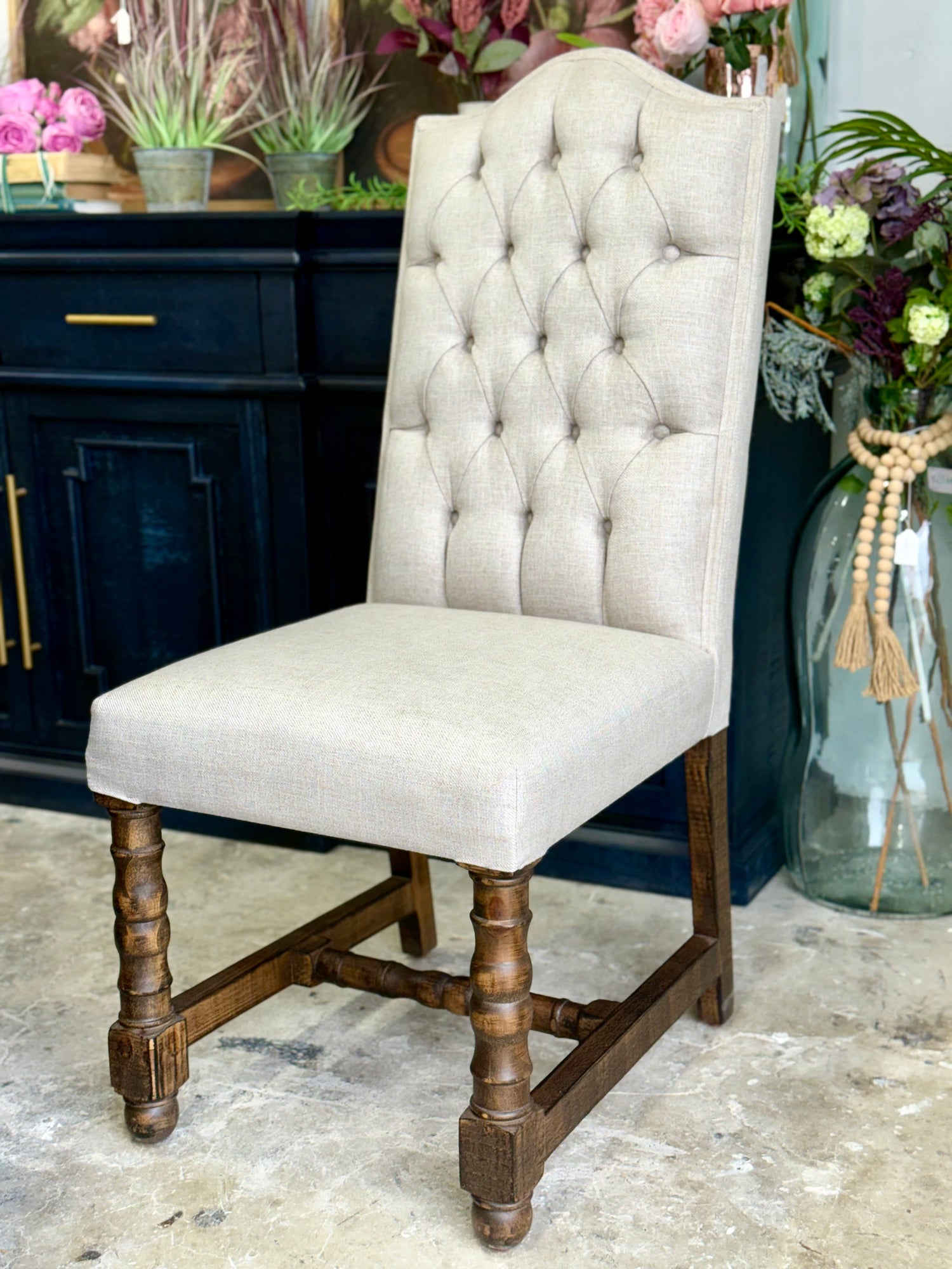 Ella 76" Dining Table With 6 Chairs-Honeywood™