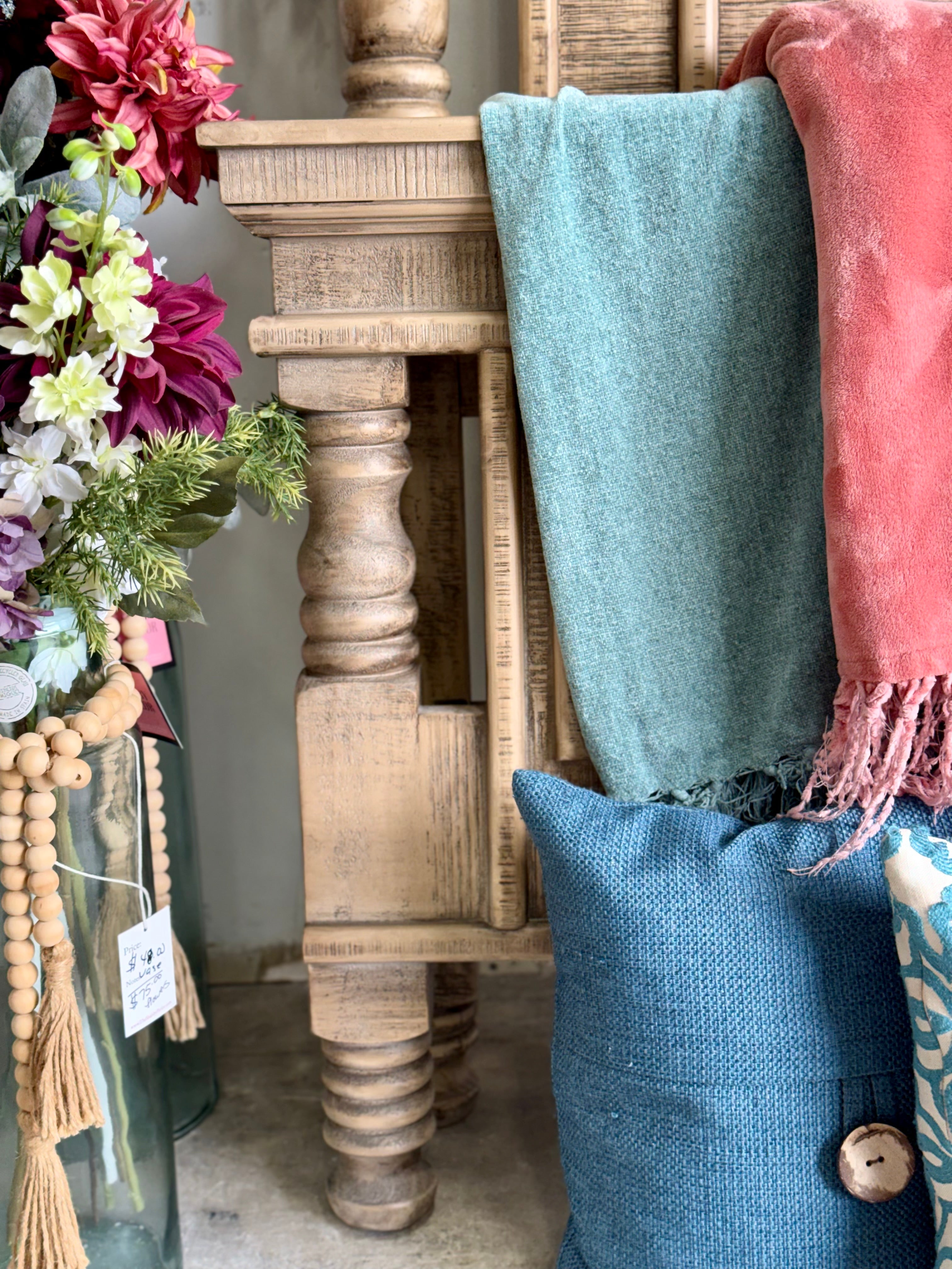 Madison Queen Bed-Sandstone