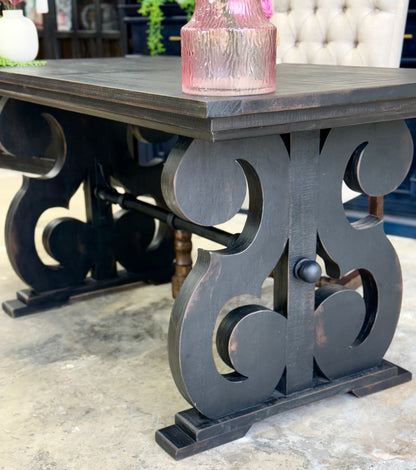 Harpwell Desk-Handrubbed Black