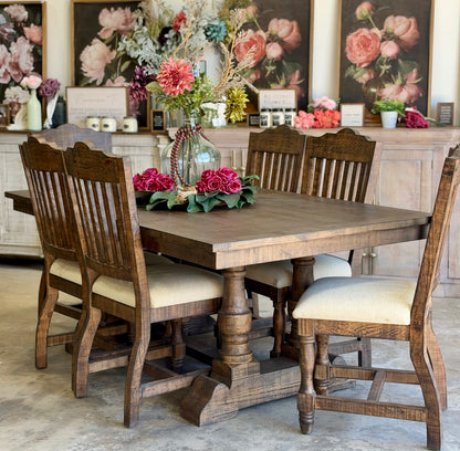 Ella 76" Dining Table Set With Chairs-Honeywood™