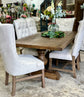 Hannah 7 Foot Dining Table Set With Chairs-Honeywood