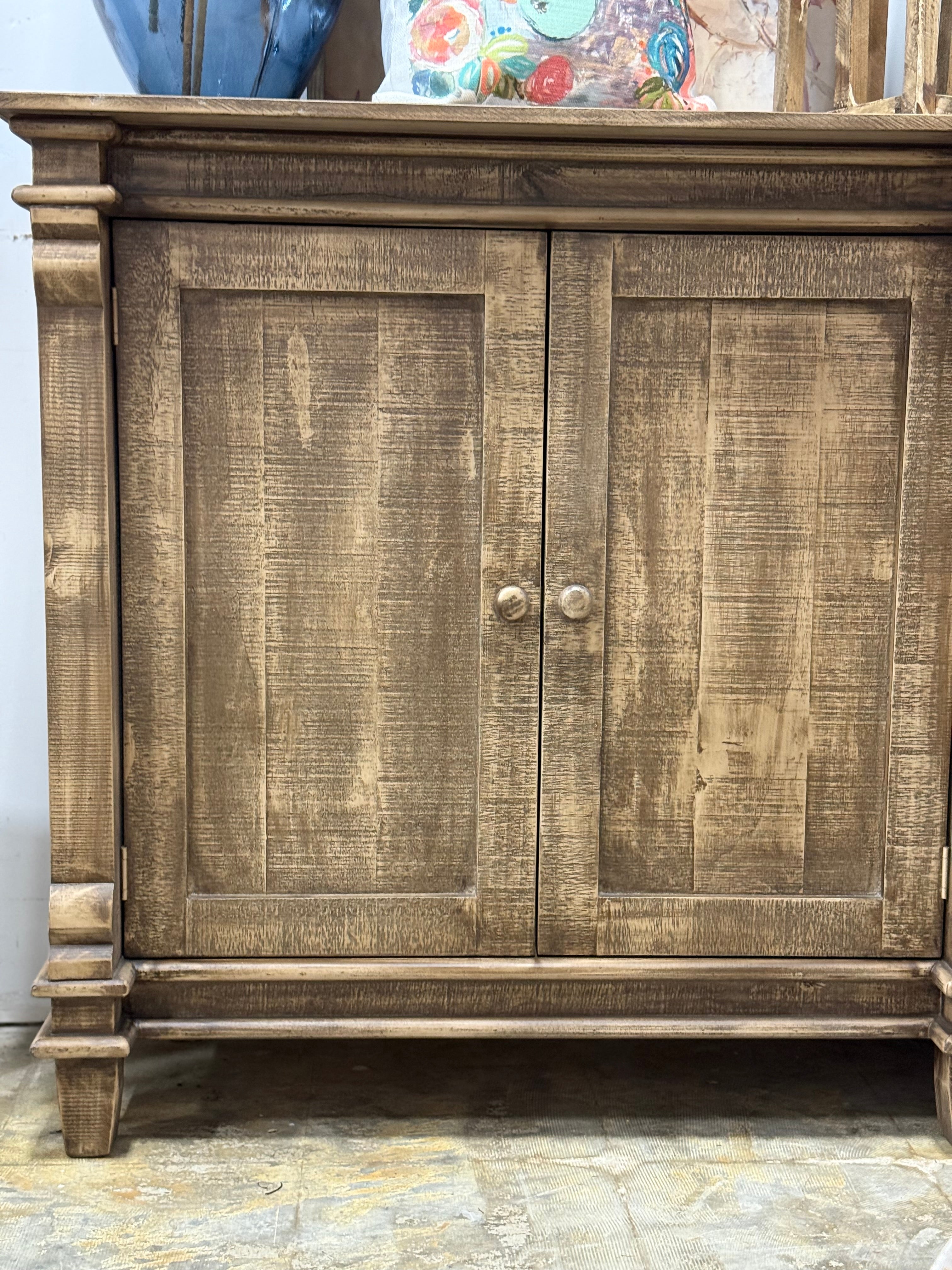 Allison 108&quot; 6 Door Console-Sandstone