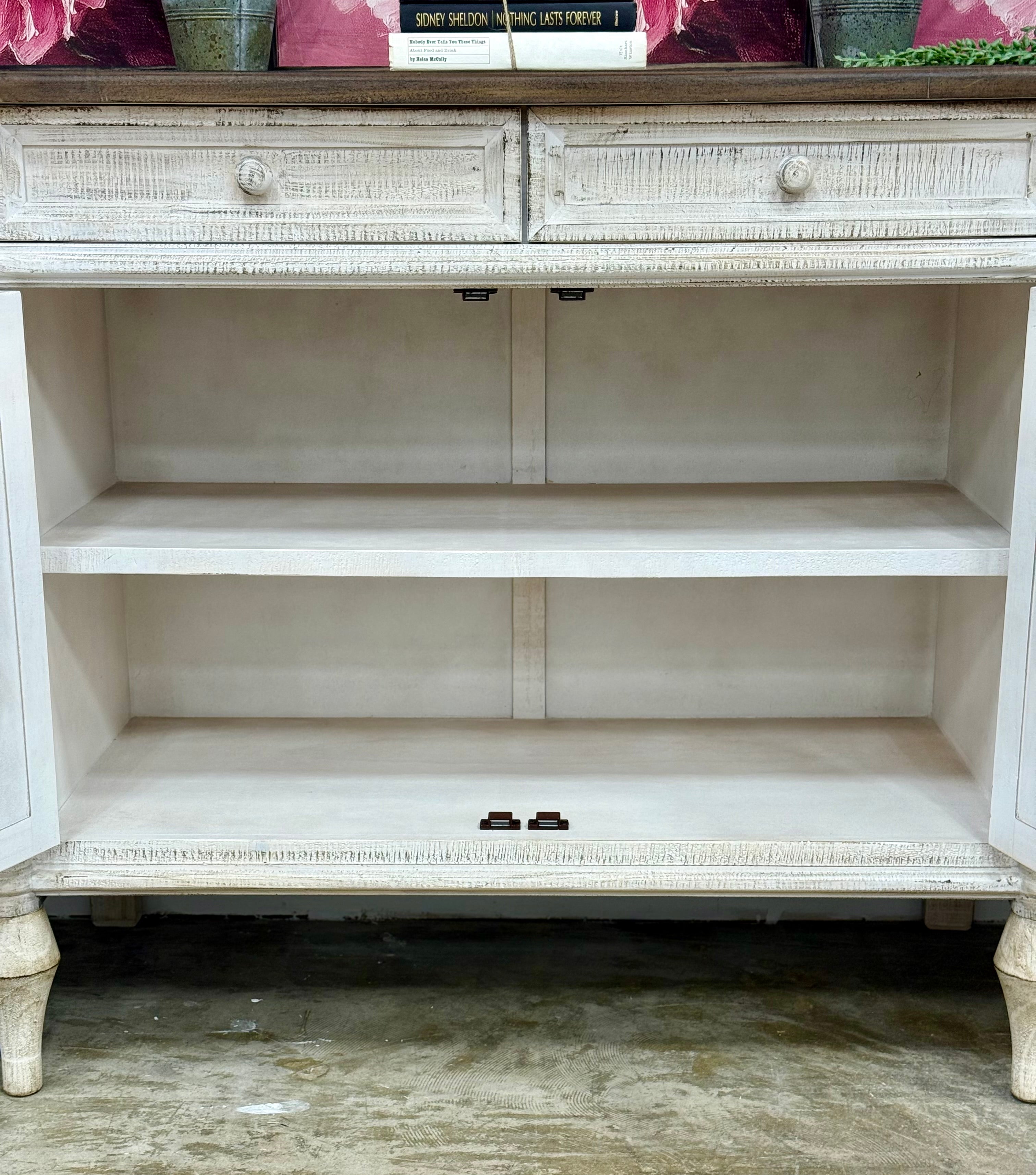Celine 4 Door Console-Toasted Wheat/Honeywood™