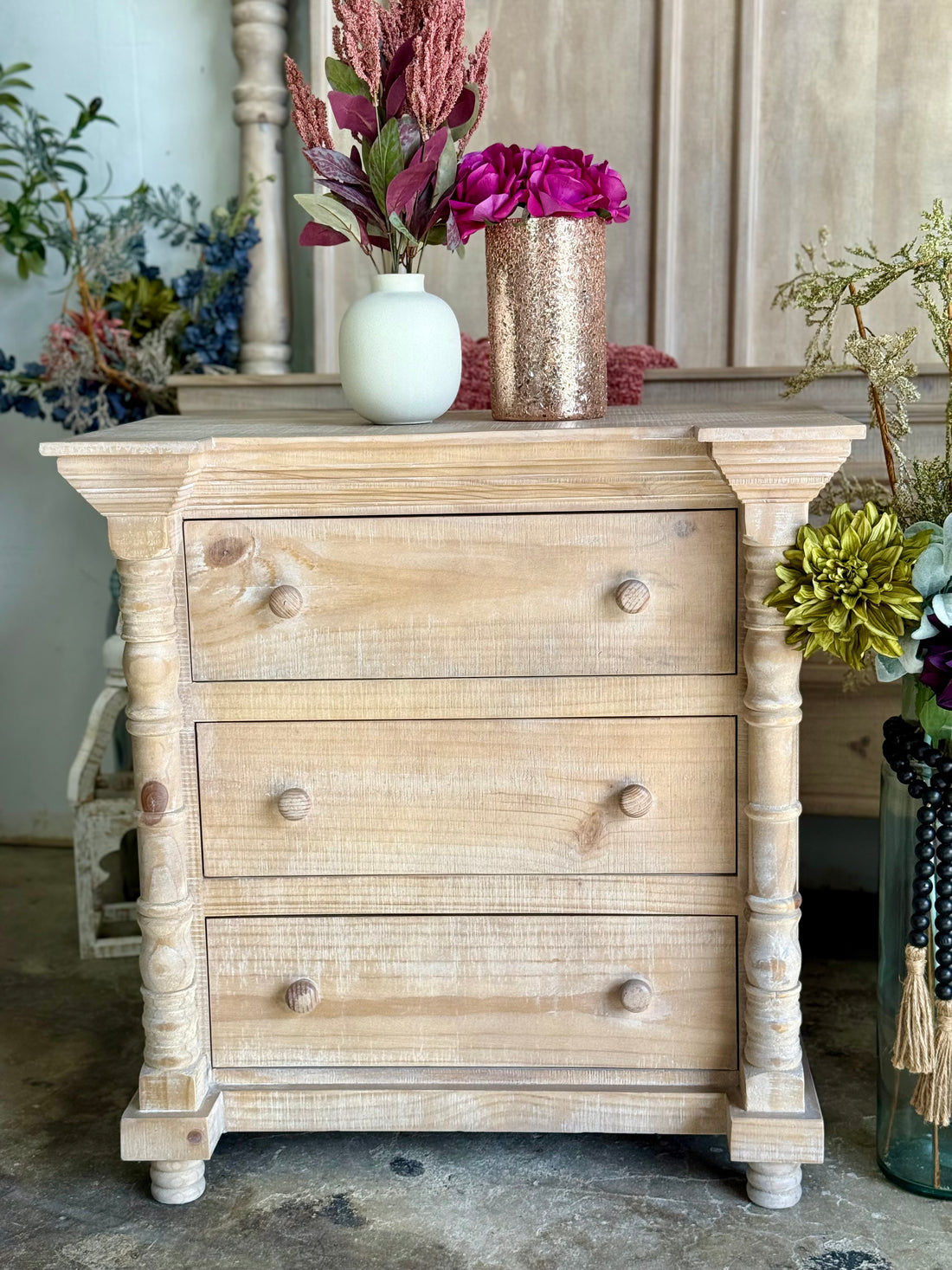 Madison Nightstand-Soft Drift
