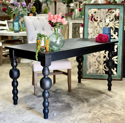 Sophie Desk-Handrubbed Black