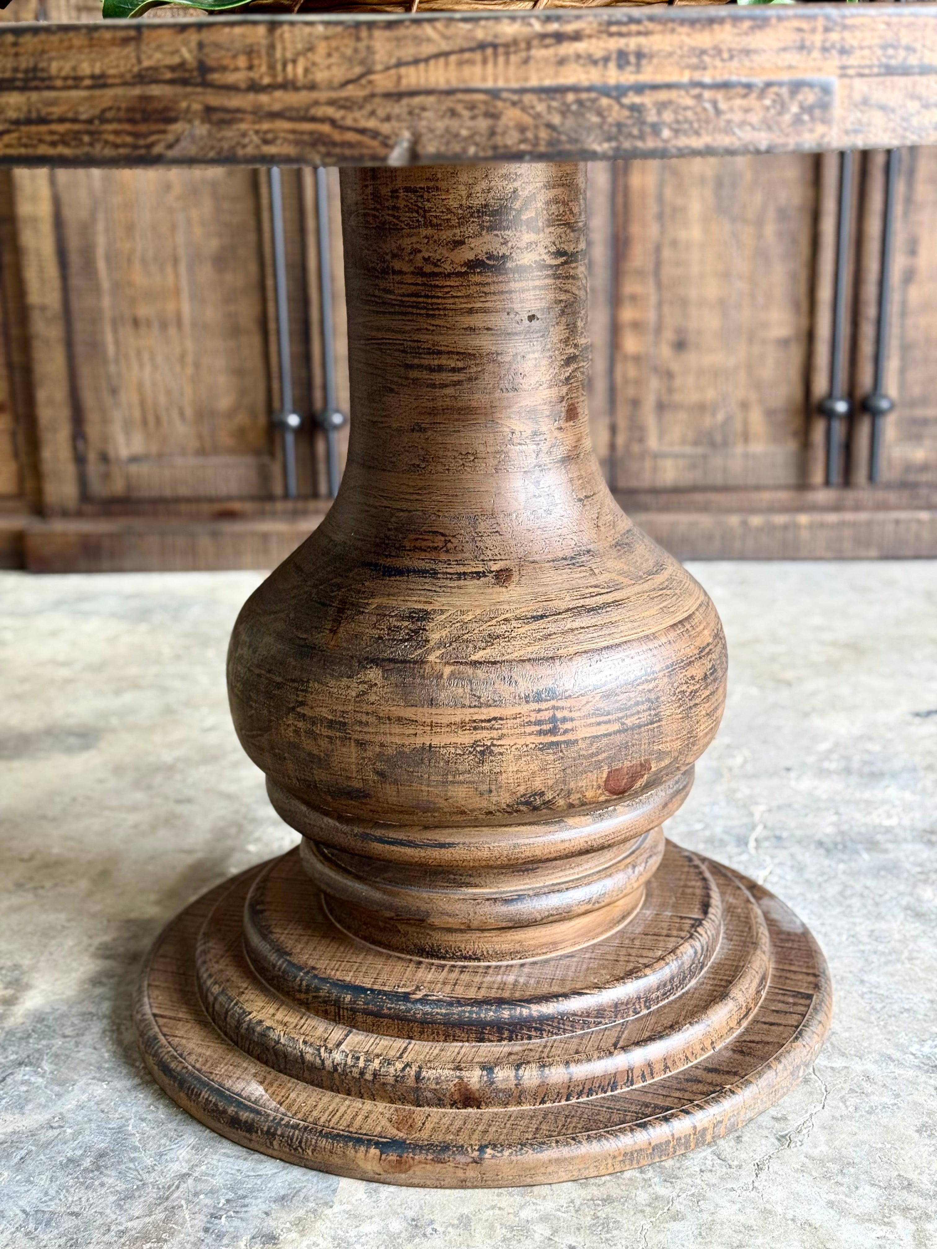 Clara 47" Round Dining Table-Honeywood™