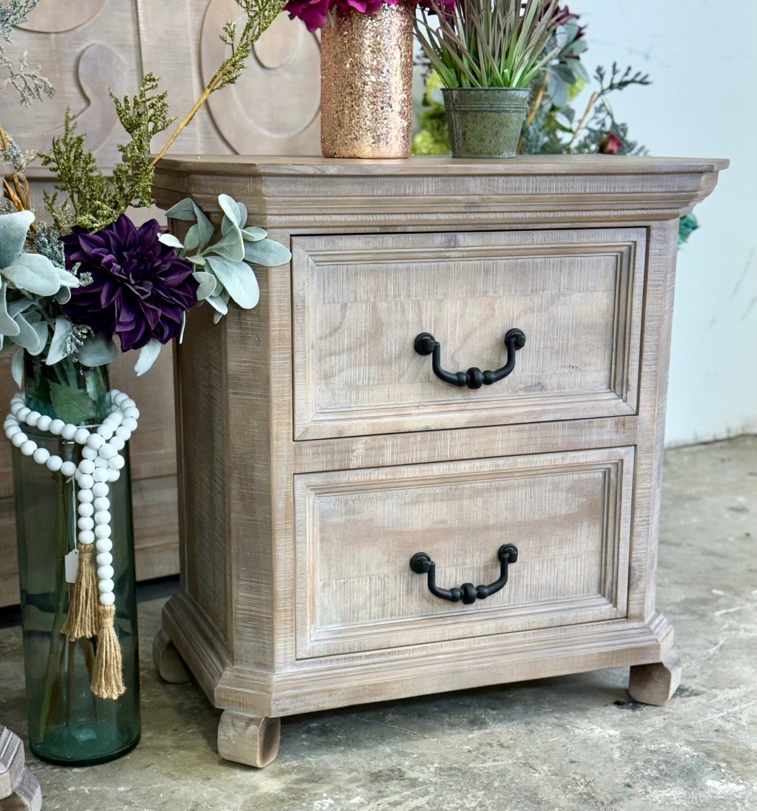 Harper Nightstand- Soft Drift™