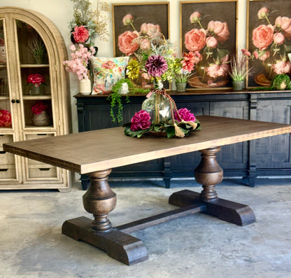 Hannah 7 Foot Dining Table-Honeywood