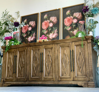 Chloe 6 Door Console-Timber