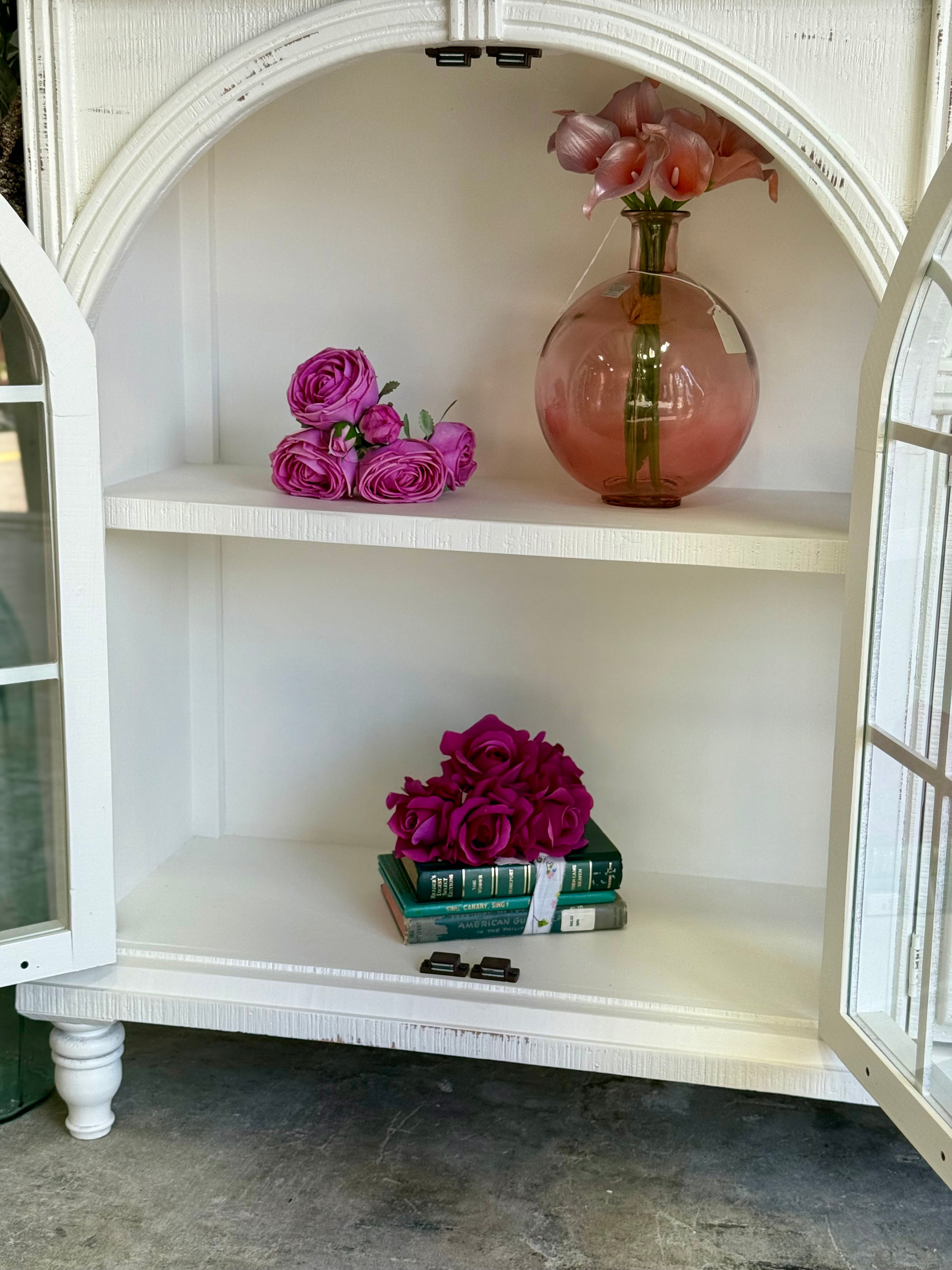 Colette Console-Frosted Linen/Sandstone